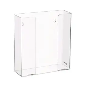 Adirmed Alhi90202 Acrylic Glove Dispenser Double Box Capacity 10.2 X 3.5 10