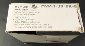 MVP-1-30-BK-B AMERICAN LIGHTING Puck Light Led #3
