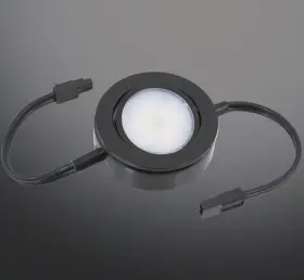 MVP-1-BK-B AMERICAN LIGHTING Swivel Lens Puck Light