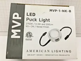 MVP-1-NK-B AMERICAN LIGHTING Led Puck Light