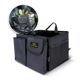 Auto Joe 313037548569 Collapsible Storage Organizer With Anchor Straps And Toggle Fasteners For H