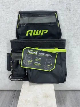 1425071 AWP Trap Jaw Carpenter Pouch Tool Pockets Hammer Loop