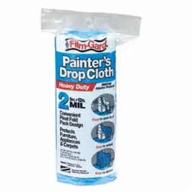 Berry Plastics 355073 626234 Blue Heavy Duty Drop Cloth- 9 X 12 Ft