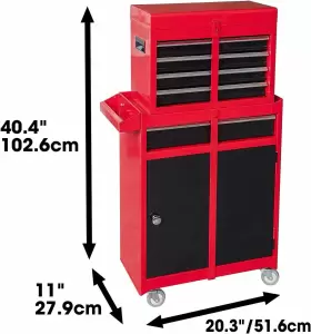 ATBT1204R-RB BIG RED Torin Rolling Garage Workshop #3