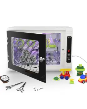 763977411728 Letors Uv Light Nail Tool Cleaning Cabinet Pro