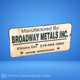 28849 BROADWAY METALS INC Solid Container Usip #3