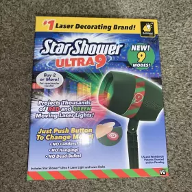 6049212 BULBHEAD Star Shower Christmas Lights Laser #3