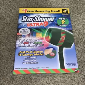 6049212 BULBHEAD Star Shower Christmas Lights Laser
