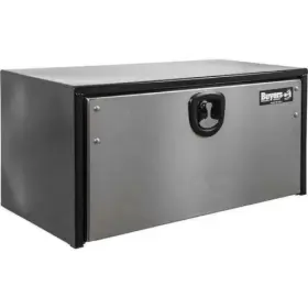 Buyers Products 1708710 - 18x24x48 Inch Black Steel Truck Box With Stainless Door Buyers Products 1708710 - 18x24x48 Inch Black Steel Truck Box With Stainless Door