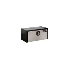 Buyers Products 5079694 1704703 - 24x24x30 Inch Black Steel Truck Box With Stainless Door Buyers Products 5079694 1704703 - 24x24x30 Inch Black Steel Truck Box With Stainless Door
