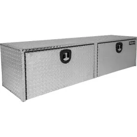 Buyers Products 5735049 1705113 - 18x18x72 Inch Diamond Tread Aluminum Underbody Truck Box Buyers Products 5735049 1705113 - 18x18x72 Inch Diamond Tread Aluminum Underbody Truck Box