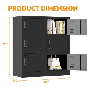 YEA-LQD0-FB0J CADENINC Freestanding Cabinet Employee Lockers #2
