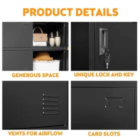 YEA-LQD0-FB0J CADENINC Freestanding Cabinet Employee Lockers #3