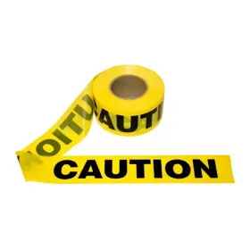 Cordovan T15101 Cordova 1.5 Mil X 3 Inch Yellow Barricade Tape Caution