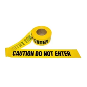 Cordovan T15102 Cordova 1.5 Mil X 3 Inch Yellow Barricade Tape Caution Do Not Enter
