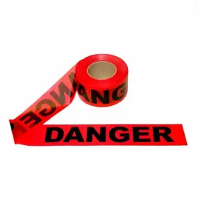 Cordovan T15211 Cordova 1.5 Mil X 3 Inch Red Barricade Tape Danger