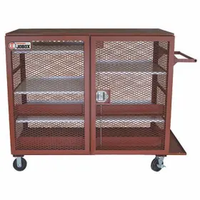1-400990 DELTA Jobox Mesh Cabinet Powder Coated Finish Steel