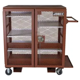 1-401990 DELTA Jobox Mesh Cabinet Powder Coated Finish Steel