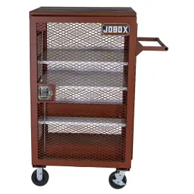 1-402990 DELTA Jobox Mesh Cabinet Powder Coated Finish Steel
