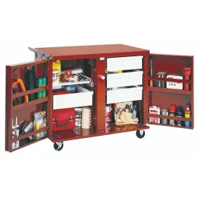 675990 DELTA Crescent Jobox Rolling Bench Drawers Shelves