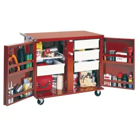 675996 DELTA Crescent Jobox Rolling Bench Drawers Shelves