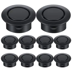 749098 DOPENSPI Fiqmobxd Car Rear Bumper Plugs Hole Cover