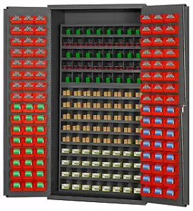 3501-DLP-72-40B-96-1795 DURHAM Security Cabinet Pigeon Hole