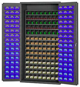3501-DLP-72-40B-96-5295 DURHAM Security Cabinet Pigeon Hole