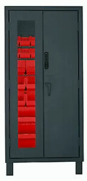 3702CXC-30B-1795 DURHAM Hook Bins Gauge Cabinet