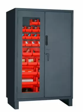 3703CXC-42B-1795 DURHAM Hook Bins Gauge Cabinet