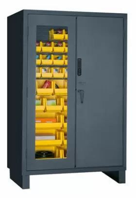 3703CXC-42B-95 DURHAM Hook Bins Gauge Cabinet