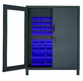 3704CXC-54B-5295 DURHAM Hook Bins Gauge Cabinet