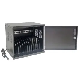 120040-NF FIXTUREDISPLAYS Tablet Charging Cabinet Wall Mount