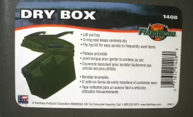 1408 FLAMBEAU Storage Tool Box Label #3