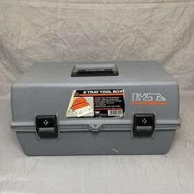 18090 FLAMBEAU Utility Tray Tool Box Tackle Powerlatches