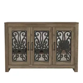 SH-KOPU191137AH GALANO Knotty Oak Ash Stone Wood Shoe Storage