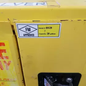 BS28 GLOBAL Safety Storage Flammable Cabinet Gallon Cap #2