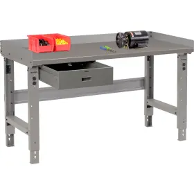 318687 GLOBAL INDUSTRIAL Workbench Steel Square Edge Top #2
