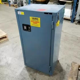 CK18 GLOBAL INDUSTRIAL Safety Storage Cabinet Gallons Fm
