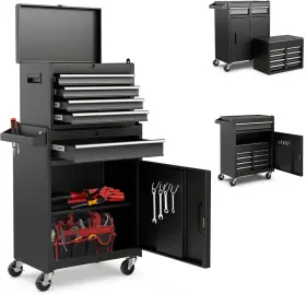 GO-JA77542KS GOPLUS Rolling Tool Chest Storage Box