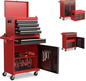 SU-35115GA-LTXIN GOPLUS Rolling Tool Chest Box Organizer