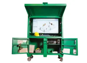 7060CFO GREENLEE Field Office Jobsite Storage Box