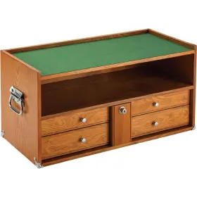 Grizzly T33820 23 Inch Series 2-drawer Red Oak Mid-riser With Shelf