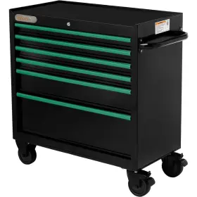 Grizzly T34655 36 Inch 6 Drawer Tool Roller Cabinet
