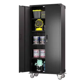 758859091730 HEPHASTU Steel Rolling Storage Cabinet #2