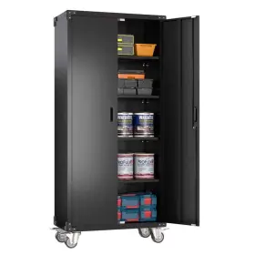 758859091730 HEPHASTU Steel Rolling Storage Cabinet #3