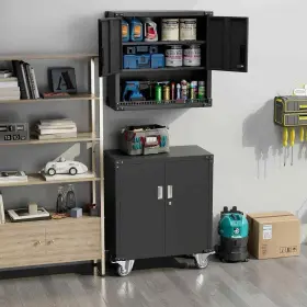 765664990486 HEPHASTU Lockable Wall Storage Cabinet Wi #2