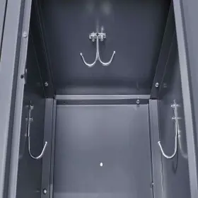 HD-3DL-B HEPHASTU Storage Locker Hooks Freestanding Cabinet #3