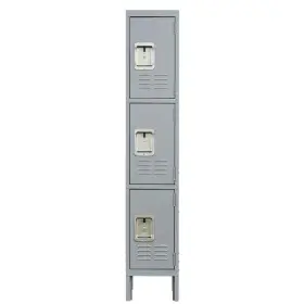HD-3DL-B HEPHASTU Storage Locker Hooks Freestanding Cabinet