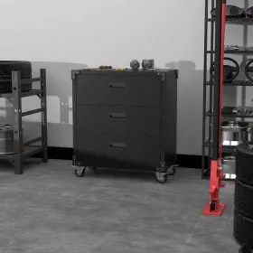 HZFW-SSX-3BX HEPHASTU Steel Freestanding Cabinet Rolling Tool #3